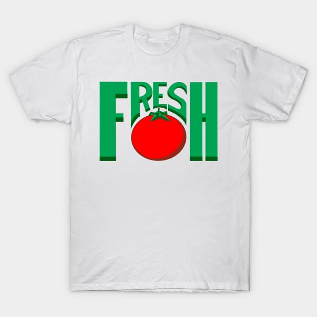 Fresh Design T-Shirt by Salty Pretzel